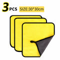Microfiber Car Wash Towels 3/5/10-Pack – Lint-Free Detailing Cloths Car Detailing Towels SPOT 3pcs 30-30cm