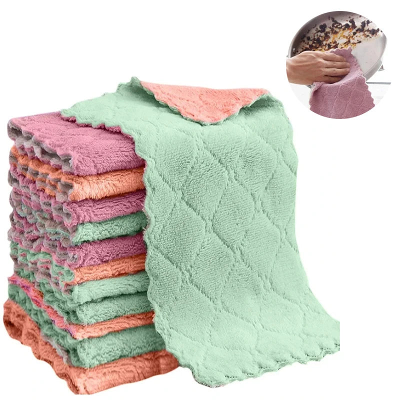 Microfiber Dishcloths 10/20 Pack – Absorbent Kitchen Cloths Kitchen Cleaning Cloths SPOT