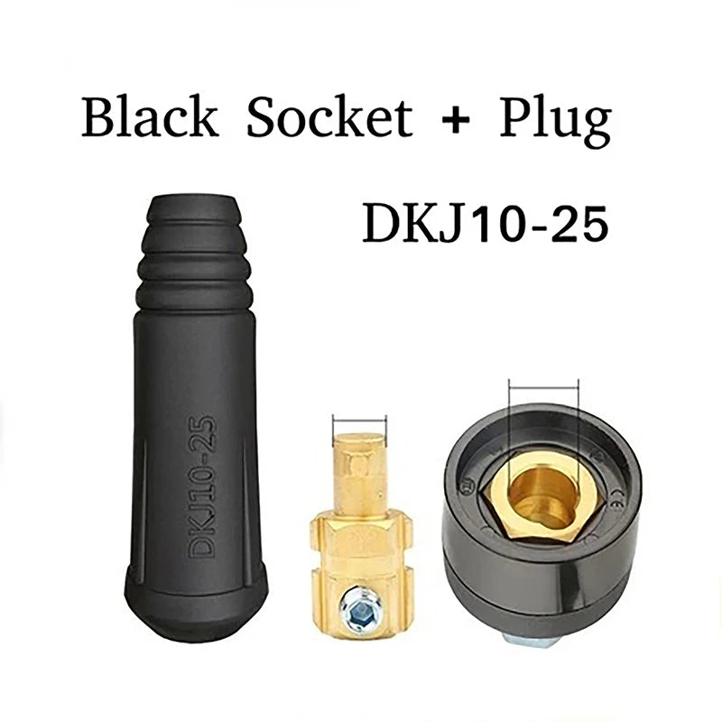 DKJ10-25 Welding Cable Connector – Male Female Quick Fit Welding Cable Connector SPOT A2