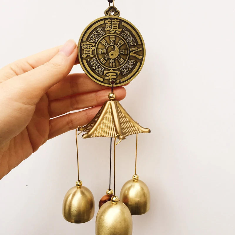 Antique Copper Metal Wind Chime – Garden & Outdoor Décor Garden Wind Chime SPOT
