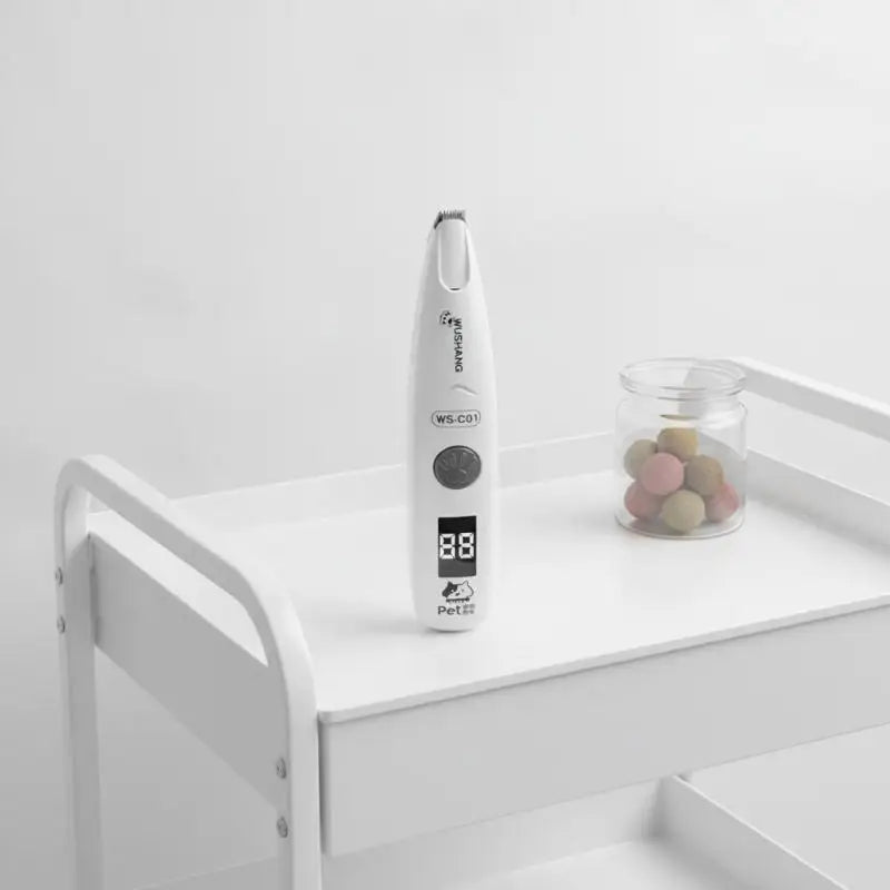 Rechargeable Pet Hair Trimmer – Low Noise Cordless Clipper Pet Grooming Trimmer SPOT