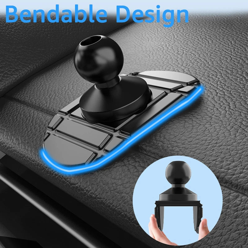 17mm Ball Mount Replacement Base with Adhesive Pads – Universal Car Mount Base SPOT