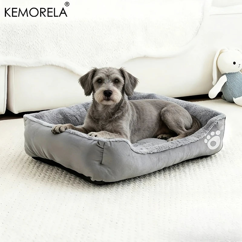 KEMORELA Luxurious Dog Bed – Polyester, Small to Medium Dogs Dog Bed SPOT