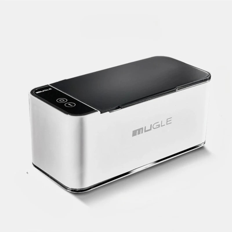 500ml Ultrasonic Cleaner for Jewelry, Glasses & Watches Ultrasonic Cleaner SPOT White US