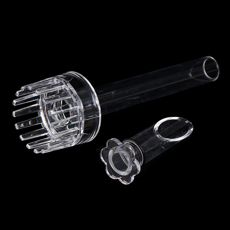 Acrylic Aquarium Skimmer Float – Lily Pipe Spin Surface Inflow Aquarium Skimmer Float SPOT