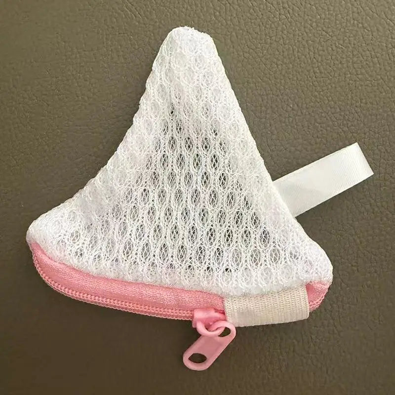 Reusable Mesh Laundry Bags with Zipper & Hanging Loop – 5-Pack Mesh Laundry Bag SPOT Pink 5PCS