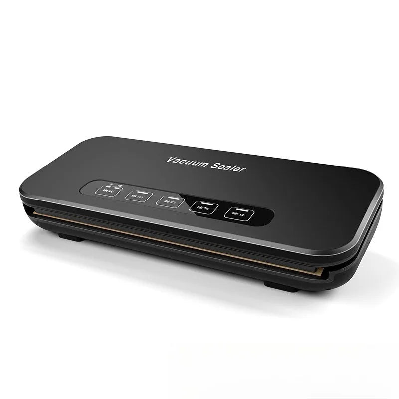 DUTRIEUX Mini Vacuum Sealer – Food & Goods Packaging Machine Vacuum Sealer Machine SPOT black 100V-240V US Plug