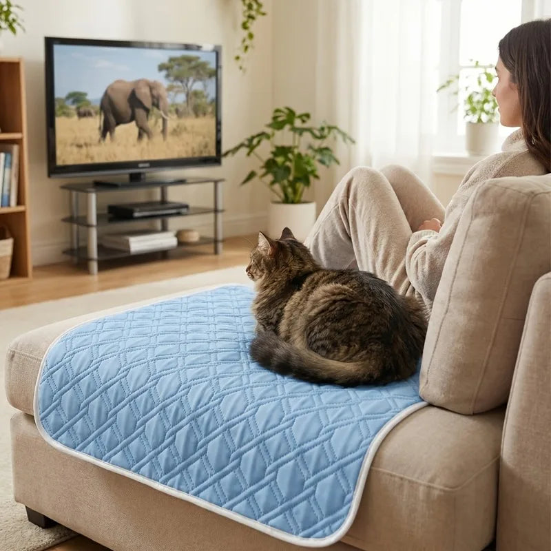 Kemorela Dog Cooling Mat – Ice Silk Fiber for All Dog Sizes Dog Cooling Mat SPOT