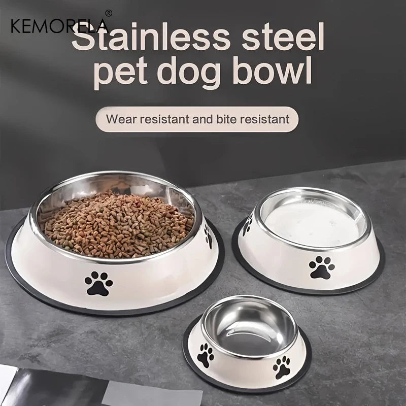 Stainless Steel Pet Bowl & Food Storage for Dogs & Cats Pet Food Bowl SPOT