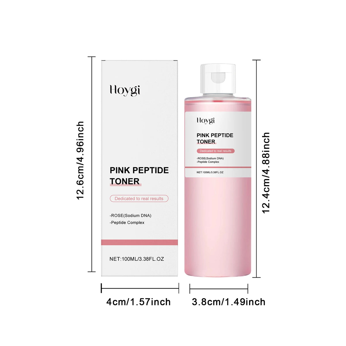 Hoygi Rose Peptide Toner – Brightening & Hydrating | 100ml Facial Toner SPOT
