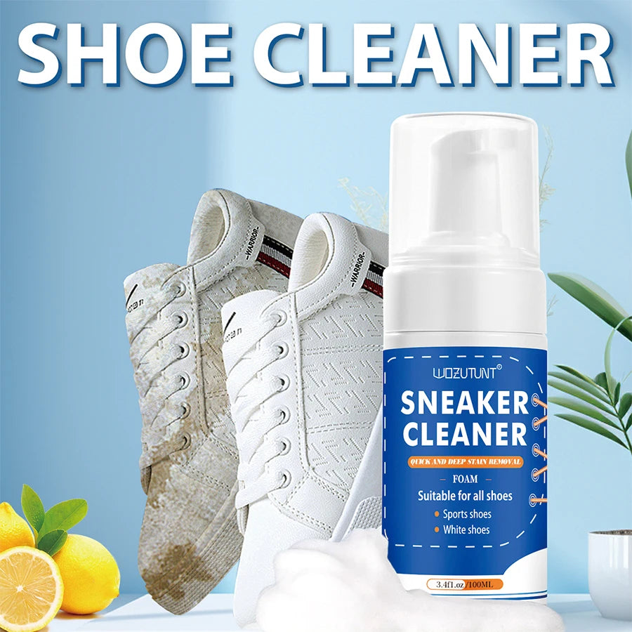 100ml No-Wash Shoe Cleaning Foam – Suede & Leather Shoe Cleaning Foam SPOT