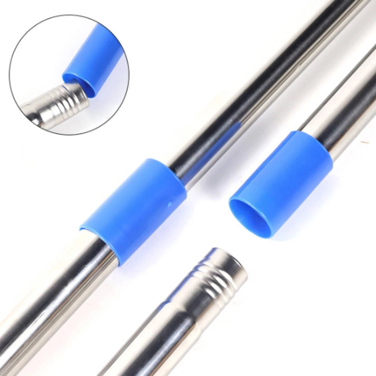 Stainless Steel Window Cleaning Extension Pole – 4-Section Window Cleaning Pole SPOT