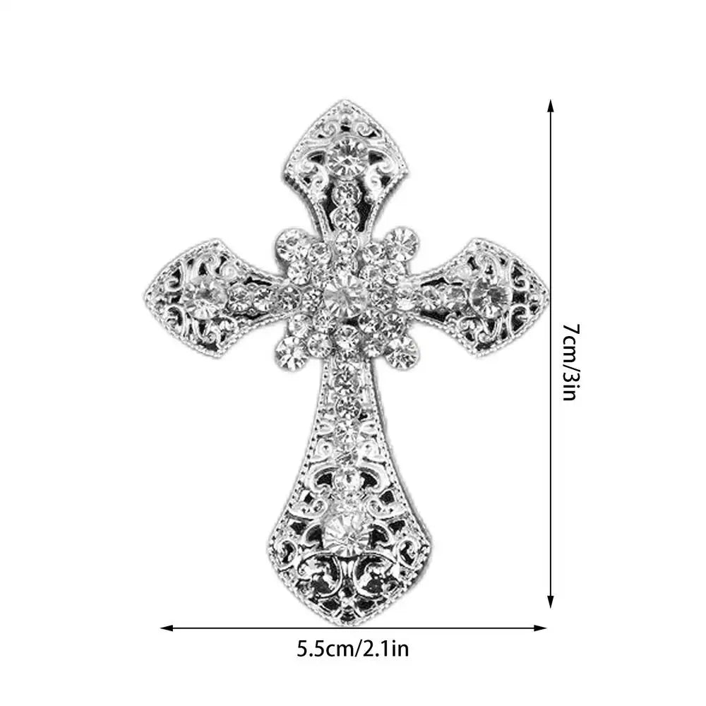 Rhinestone Cross Car Vent Air Freshener Clip | Bling Decor Car Vent Clip SPOT b