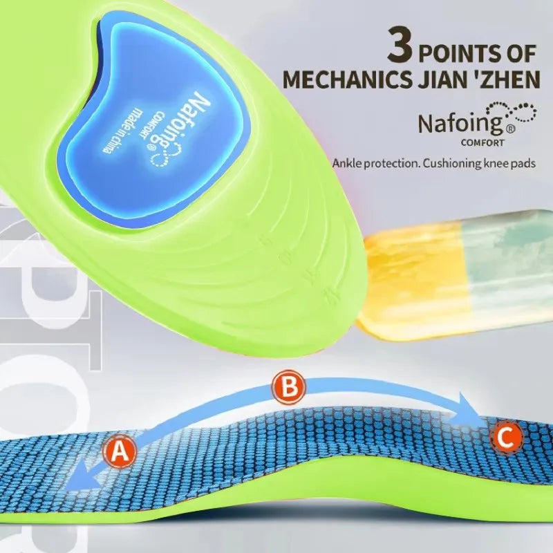 EVA Memory Foam Sports Insoles – Arch Support & Cushioning Shoe Insoles SPOT