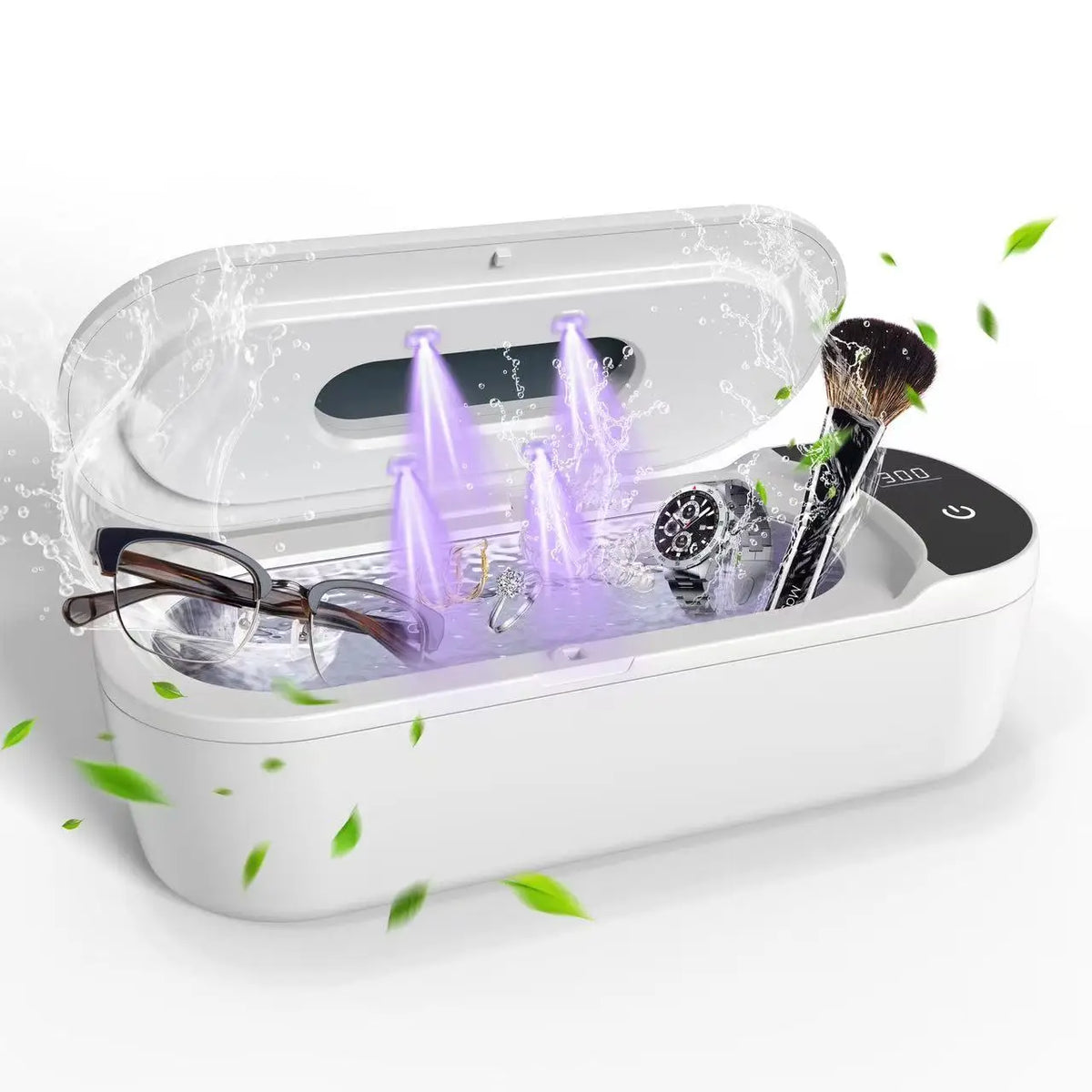 Ultrasonic UV Cleaner 400ml – Jewelry, Glasses & Watches Ultrasonic Cleaner SPOT No plug