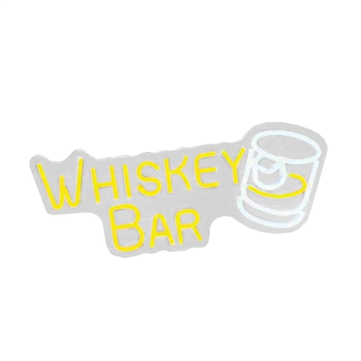 Whiskey Bar LED Neon Sign – USB Powered Wall Decor Light LED Neon Sign SPOT
