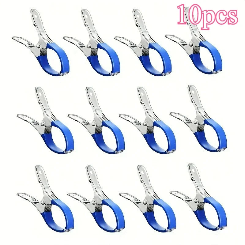 10-Pack Pool Cover Clips – Heavy Duty Windproof Spring Clamps Pool Cover Clamps SPOT