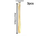 3-Pack Gold-Plated Stainless Steel Korean BBQ Grill Tongs BBQ Grill Tongs SPOT Golden-3pcs