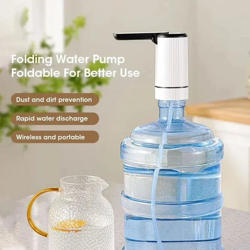 Portable Mini Electric Water Pump – USB-C Rechargeable Foldable Electric Water Pump SPOT