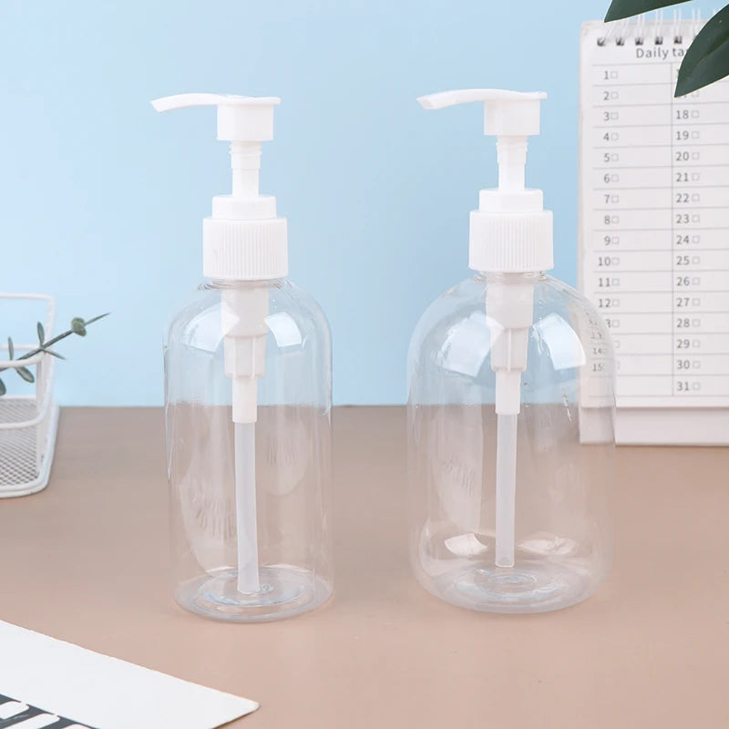 Refillable Pump Dispenser Bottles 200–500ml | PET Travel Pump Dispenser Bottle SPOT
