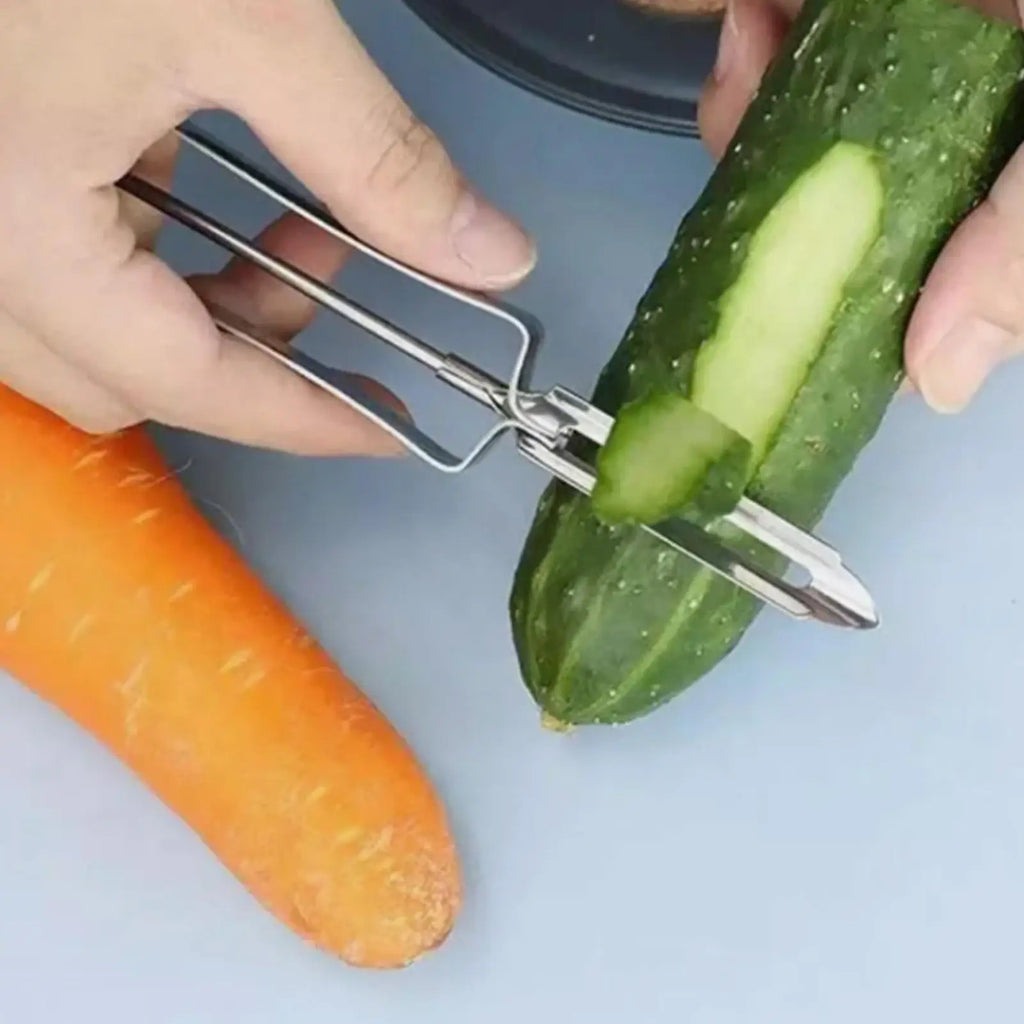 Stainless Steel Vegetable & Fruit Peeler | Kitchen, Camping & Travel Vegetable Peeler SPOT