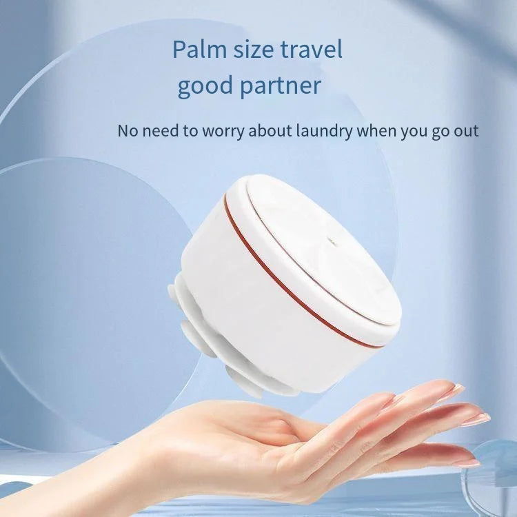 Portable USB Mini Washing Machine – Ultrasonic Shoe & Clothes Washer Mini Washing Machine SPOT