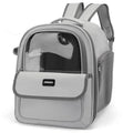 Pet Carrier Backpack – Breathable Mesh for Dogs & Cats Travel Pet Carrier Backpack SPOT Gray