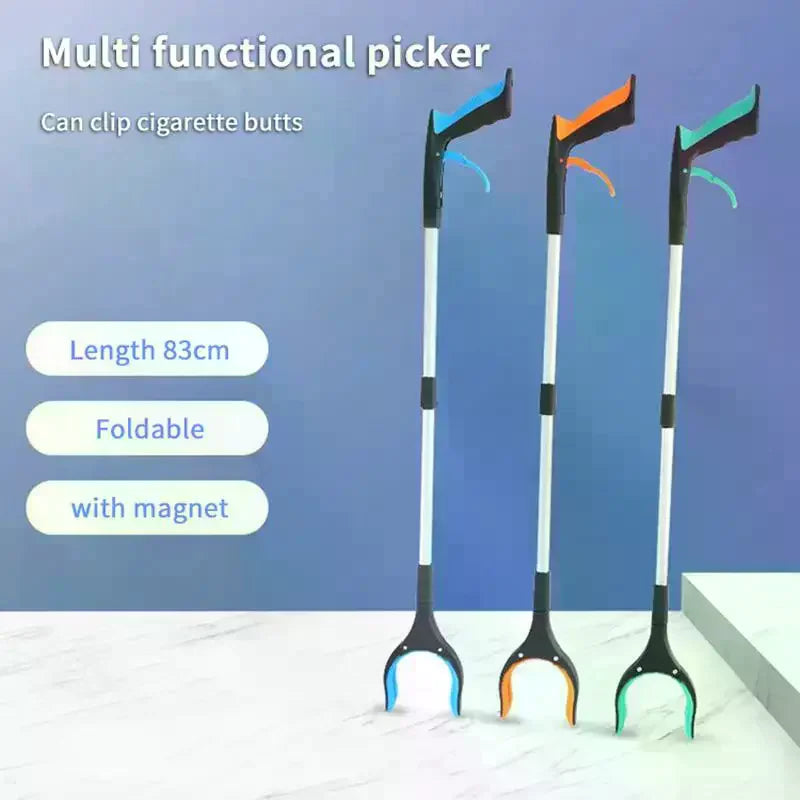 80cm Foldable Trash Grabber – 360° Rotating Litter Pick Up Tool Litter Pick Up Tool SPOT