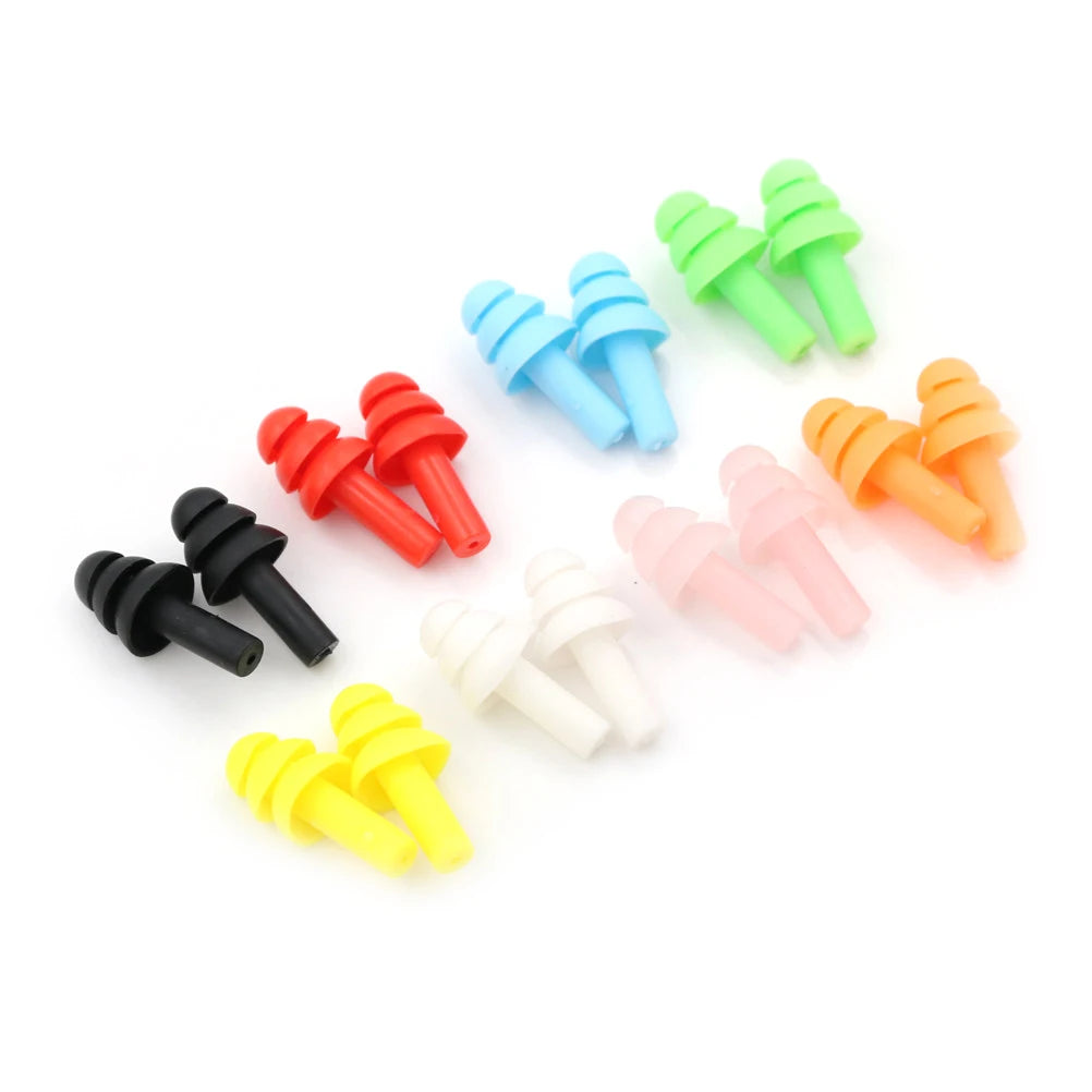 20-Pack Silicone Earplugs – Noise Blocking for Sleep & Study Silicone Earplugs SPOT