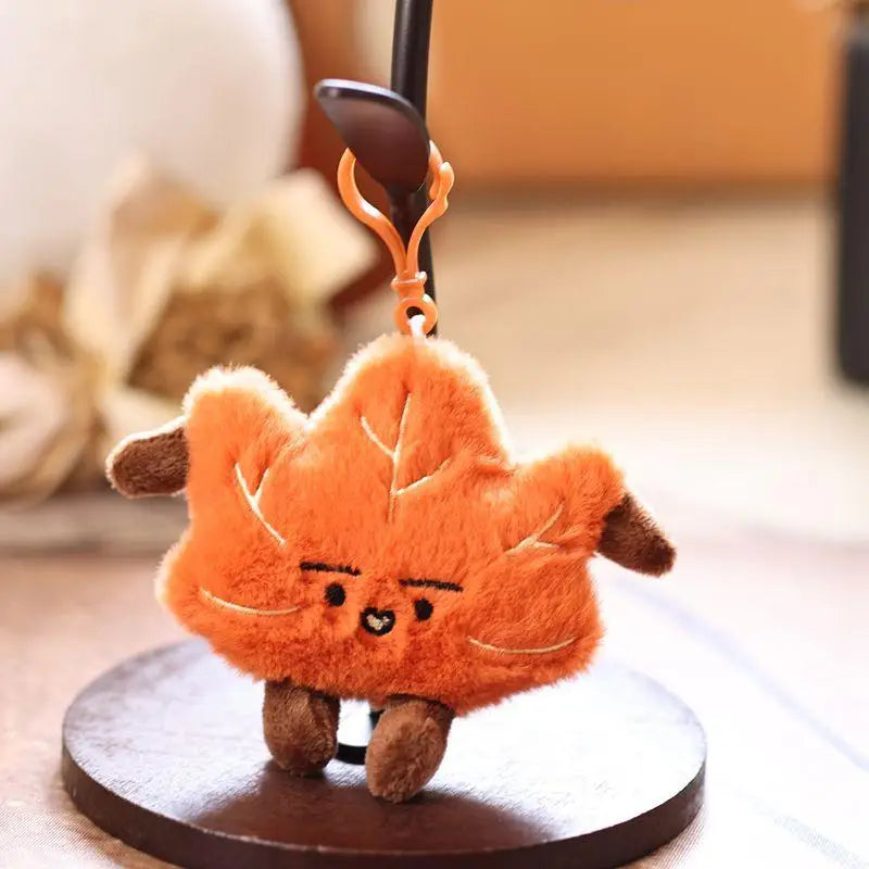 Maple Leaf Plush Keychain – Cute Backpack Pendant Gift Plush Keychain Pendant SPOT Default Title
