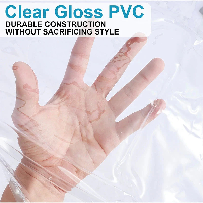 Transparent PVC Dining Chair Seat Cover – Waterproof Protector Chair Seat Cover SPOT
