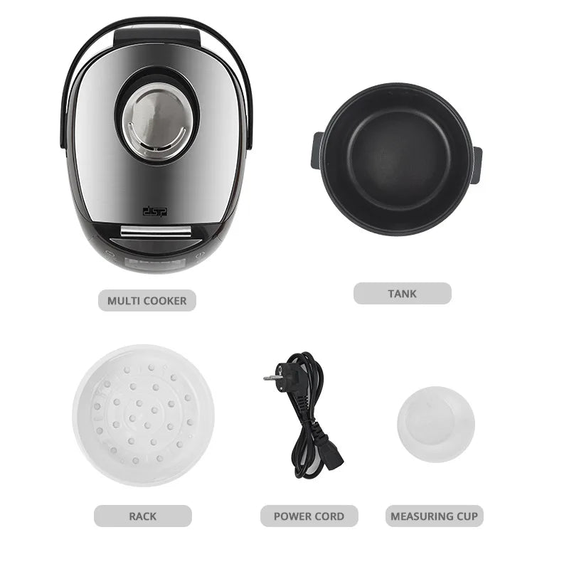 5L Stainless Steel Multifunctional Electric Rice Cooker Electric Rice Cooker SPOT