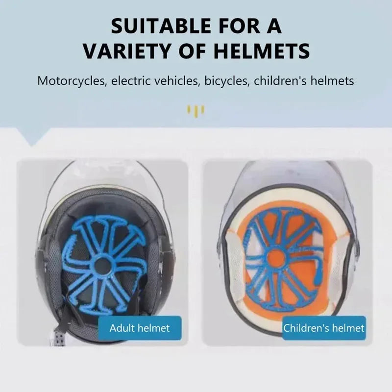Universal Silicone Helmet Liner Mat – Breathable Non-Slip Gasket Helmet Liner Mat SPOT