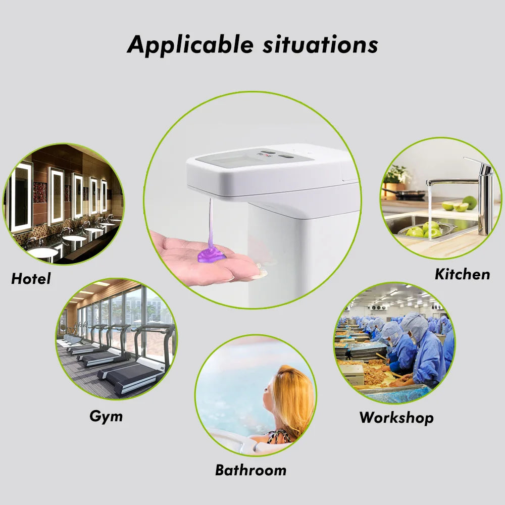 Touchless Automatic Foam Soap Dispenser 350ml – Wall Mount Automatic Soap Dispenser SPOT