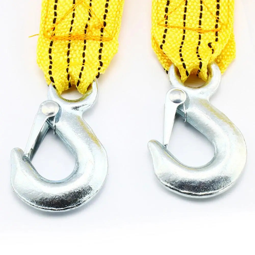3-Ton Tow Strap with Steel Hooks – Off-Road & Emergency Recovery Tow Strap SPOT