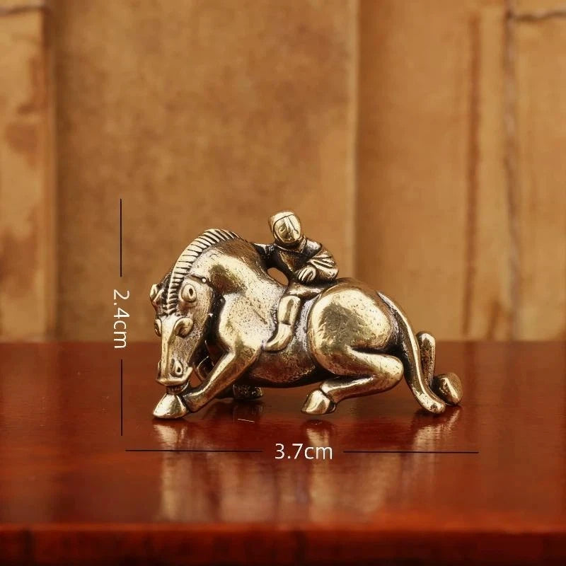 2026 Year of the Horse Brass Feng Shui Horse Figurine Feng Shui Figurine SPOT A1