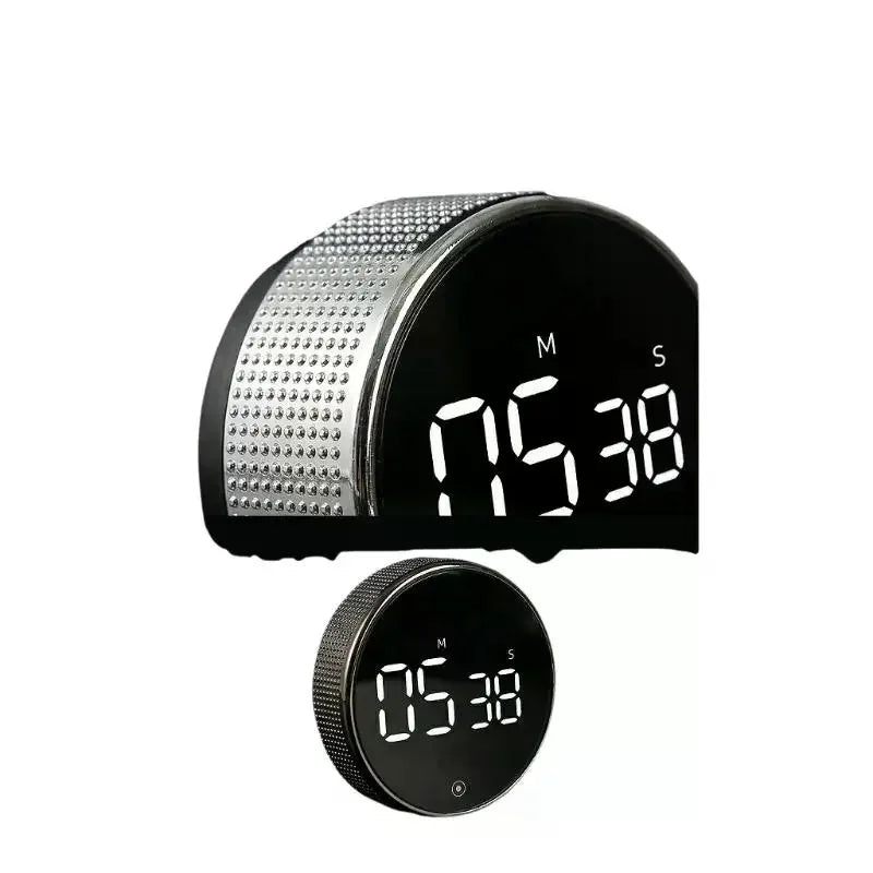 Magnetic Digital Kitchen Timer – Rotary Countdown & Stopwatch Kitchen Timer SPOT