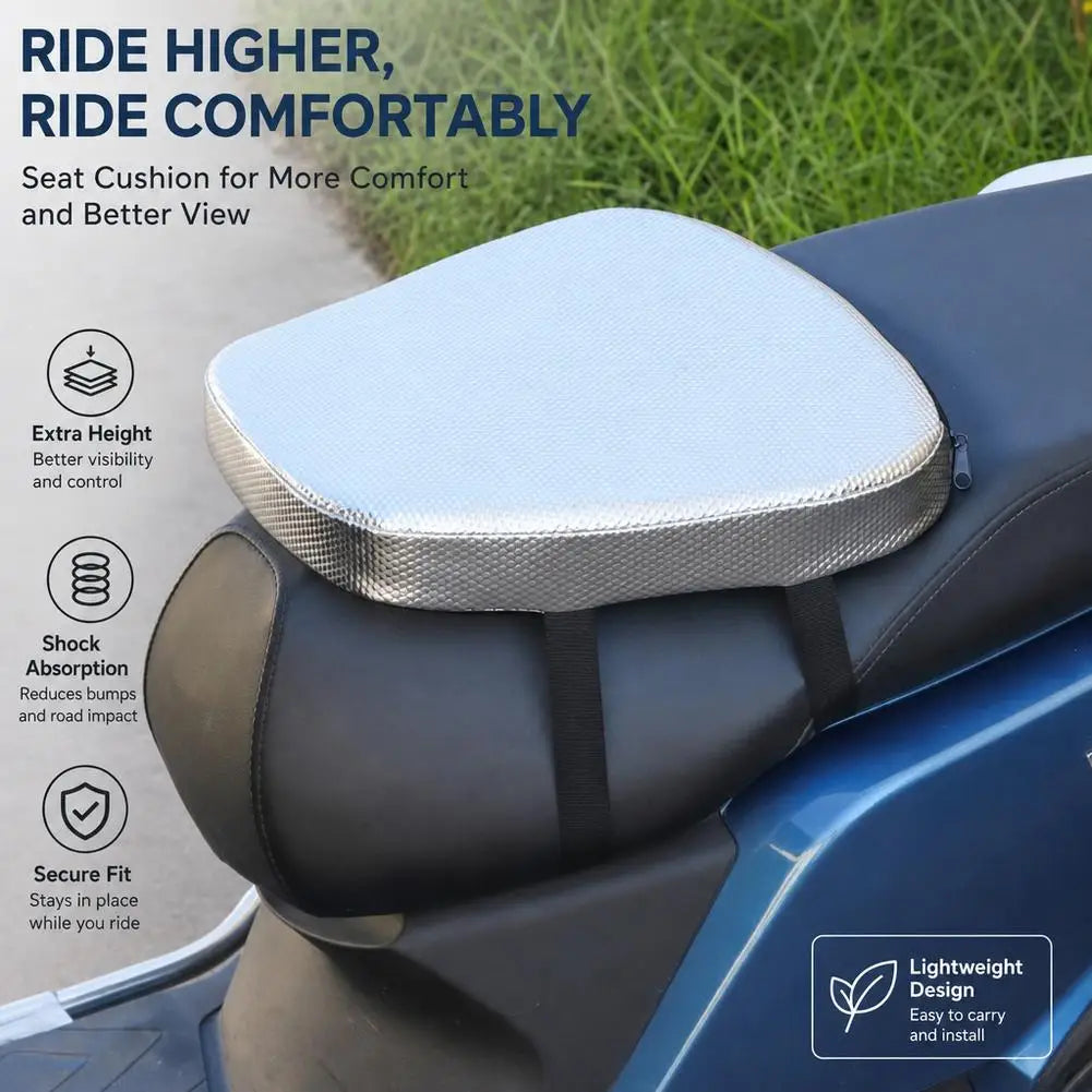 Motorcycle Seat Cushion – Waterproof, Shock-Absorbing & Height Boost Motorcycle Seat Cushion SPOT