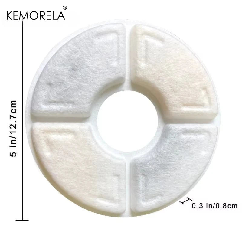 Activated Carbon Pet Fountain Filters – 4/8/12 Pack Replacement Pet Fountain Filter SPOT