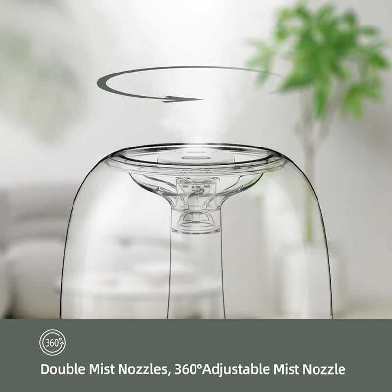 Ultrasonic Cool Mist Smart Desktop Humidifier 4L – Aromatherapy Cool Mist Humidifier SPOT