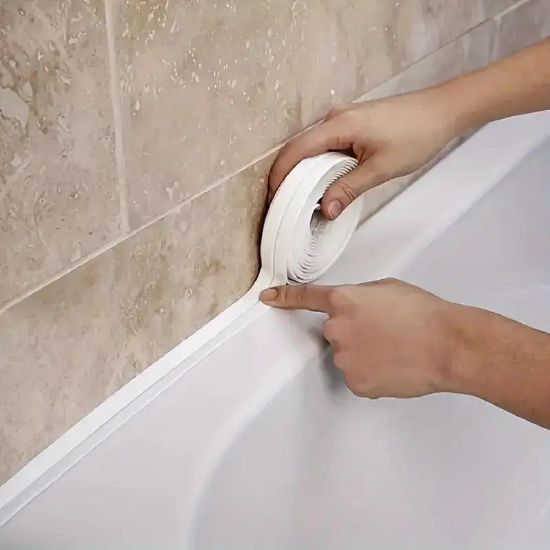 Waterproof Self-Adhesive Caulk Tape – Kitchen & Bathroom Seal Waterproof Sealing Tape SPOT