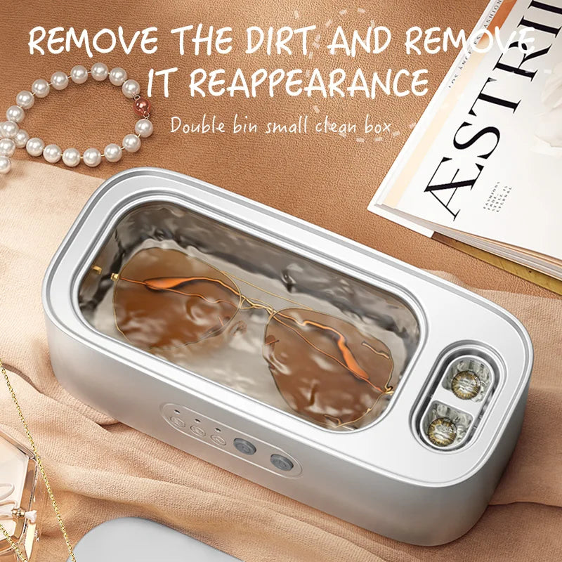 48kHz Ultrasonic Cleaner – Jewelry, Glasses & Contact Lens Ultrasonic Cleaner SPOT