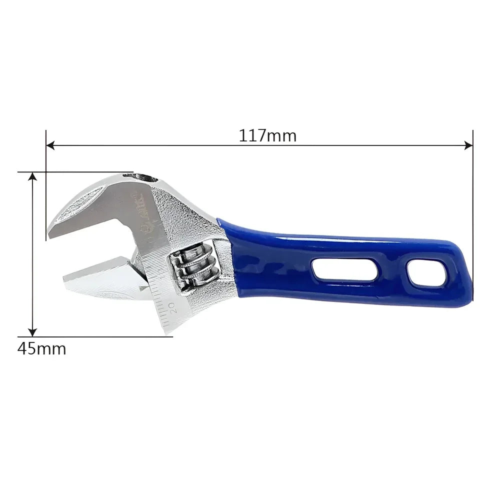 Adjustable Mini Spanner Wrench Up to 24mm – Chrome-Vanadium Adjustable Hand Wrench SPOT