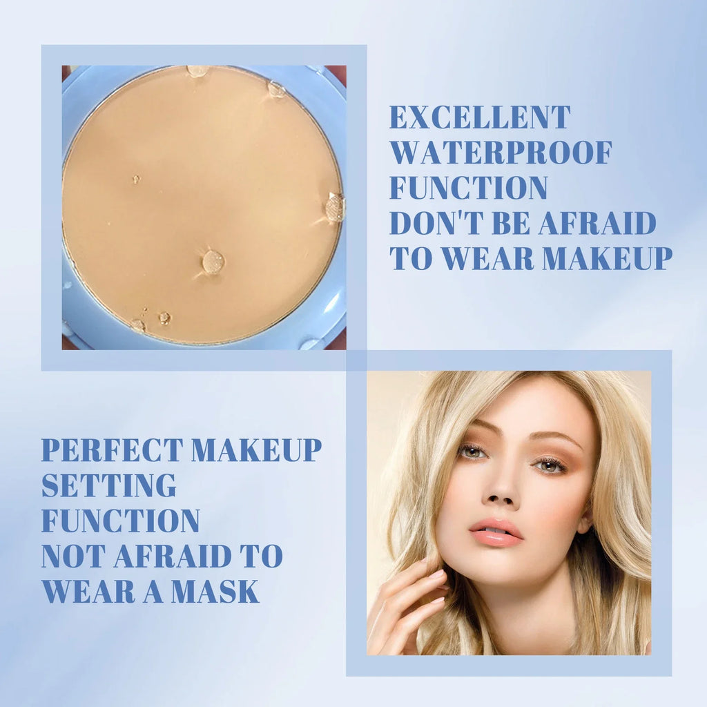Matte Pressed Setting Powder – Oil Control & Full Coverage | Ouhoe Face Setting Powder SPOT