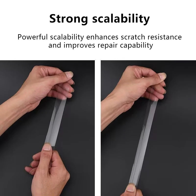 TPU Badminton Racket Edge Protector Tape – Clear & Invisible Racket Protector Tape SPOT