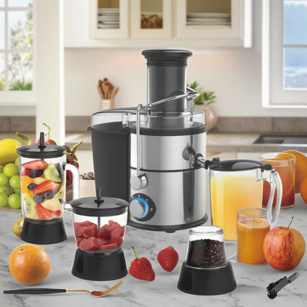 DUTRIEUX 4-in-1 Juicer Blender 1200W – 1.7L Stainless Steel Juicer Blender SPOT