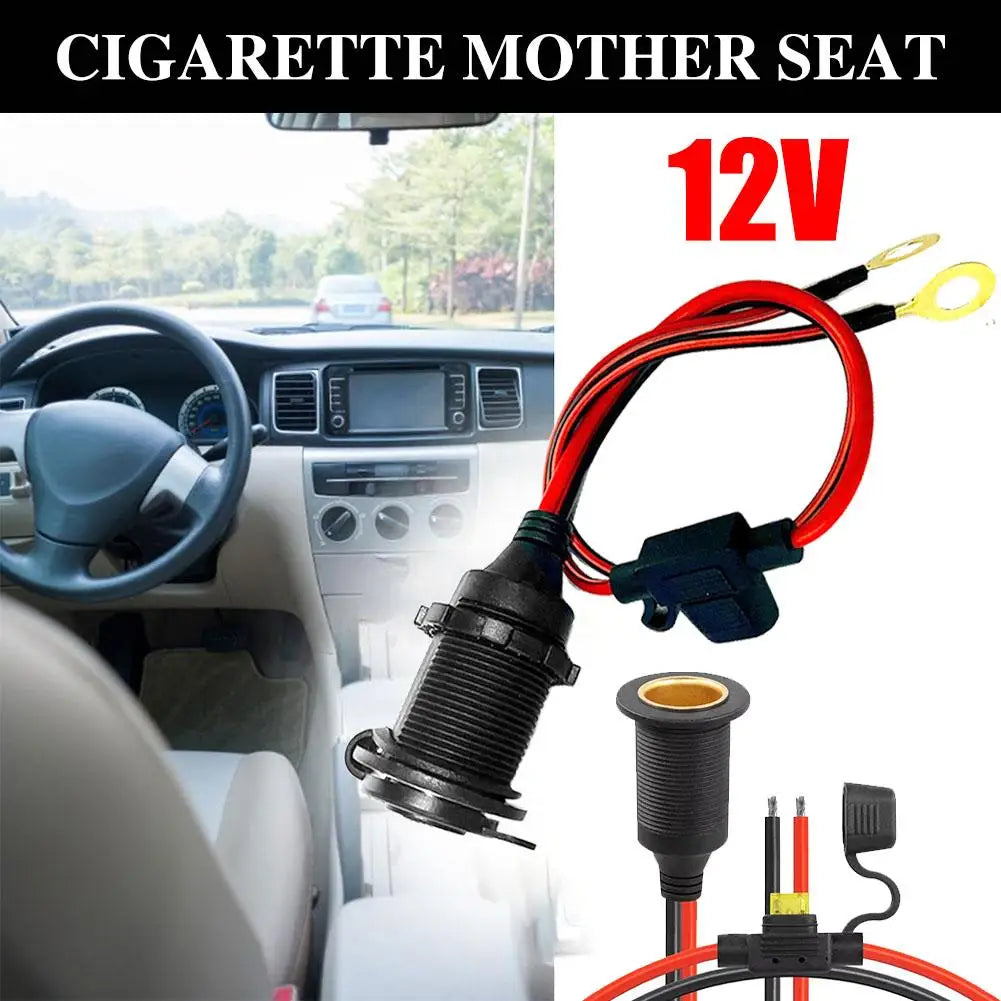DC 12V Cigarette Lighter Socket Plug – Car, Bike & Truck Adapter Car Socket Adapter SPOT