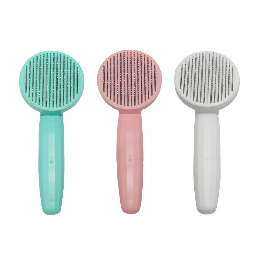 Pet Slicker Brush – Cat & Dog Grooming Comb, Self-Cleaning Pet Grooming Brush SPOT