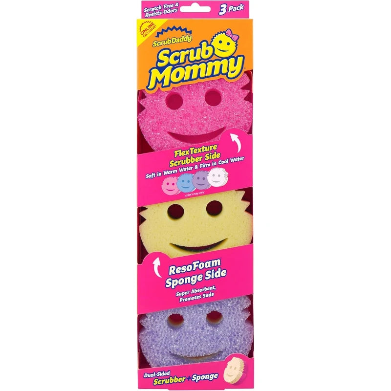 Scrub Mommy Dual-Sided Dish & Multi-Surface Sponges Cleaning Sponge SPOT Default Title