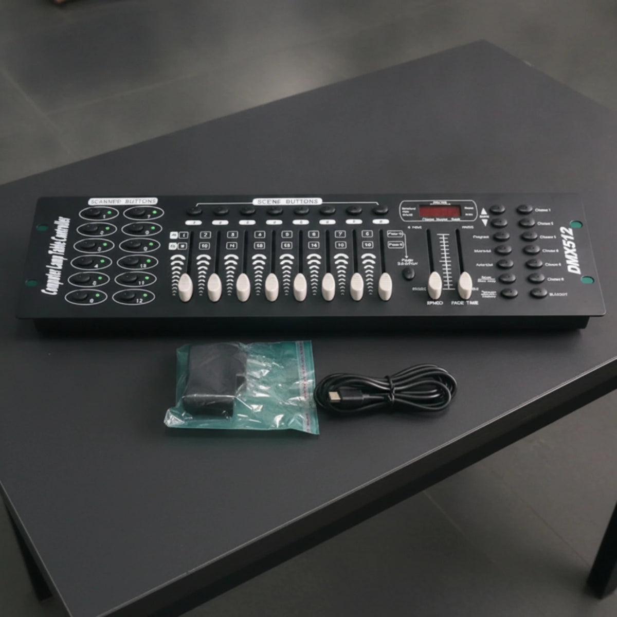 192-Channel DMX512 Portable Stage Lighting Control Console DMX Lighting Console SPOT